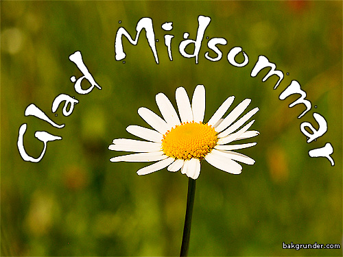 Glad Midsommar Bild Gratis Midsommar Trevlig Vykort Midsommarstång ...